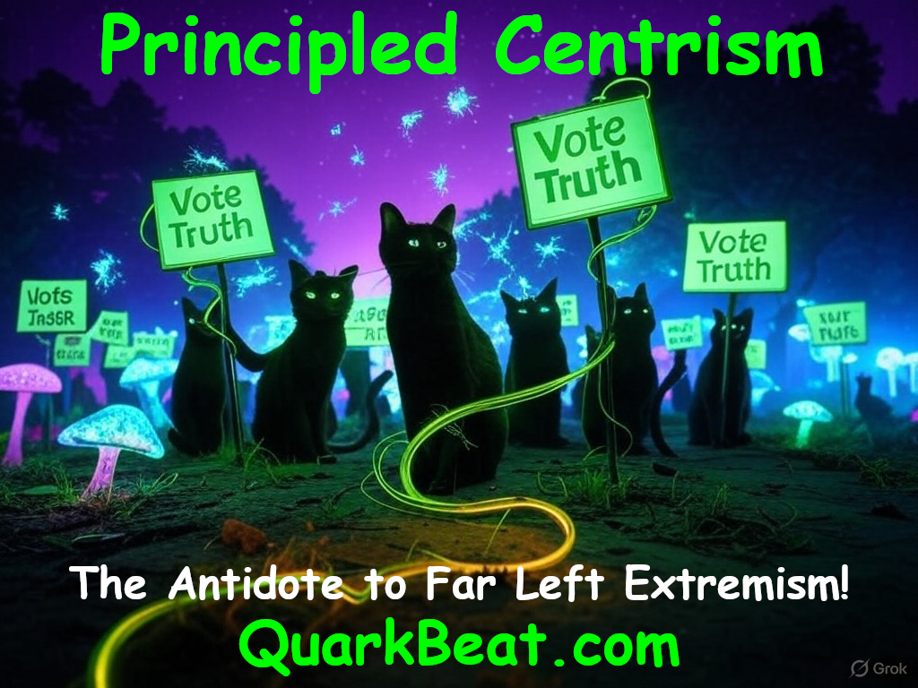 Principled Centrism: The antidote to far left extremism!