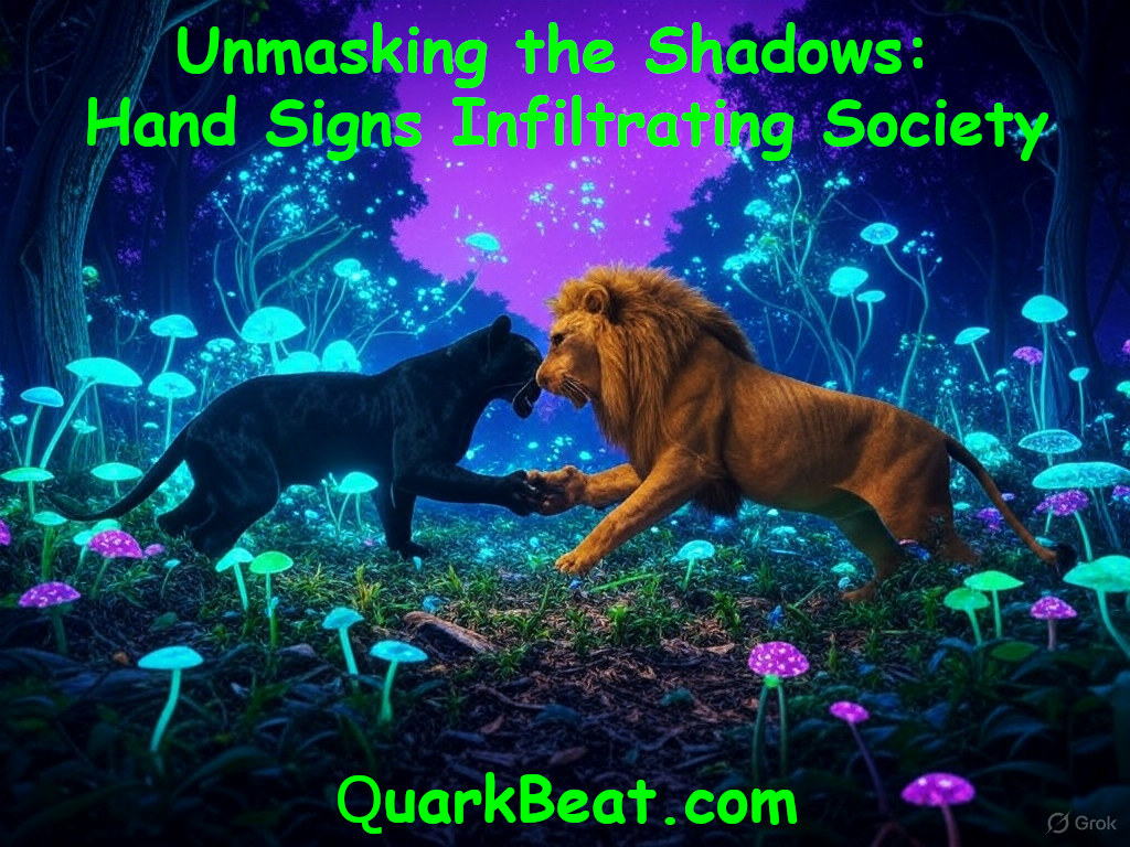 Unmasking the Shadows: Hand Signs Infiltrating Society