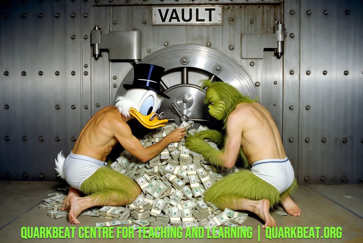 Money, Money, Money QuarkBeat Parody cover